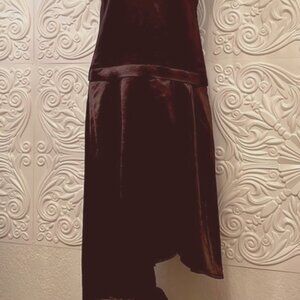 Black midi dress
